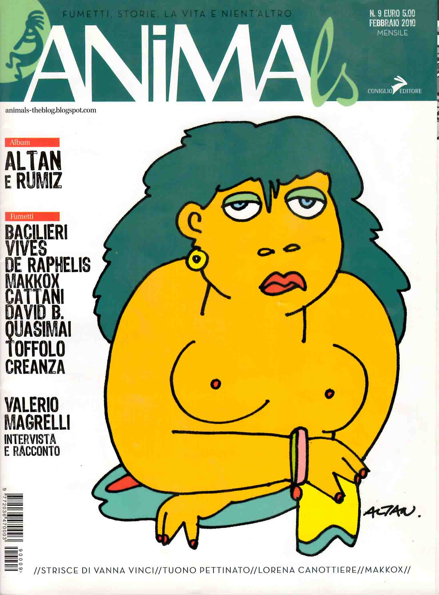 Animals. Fumetti, storie, la vita e nient