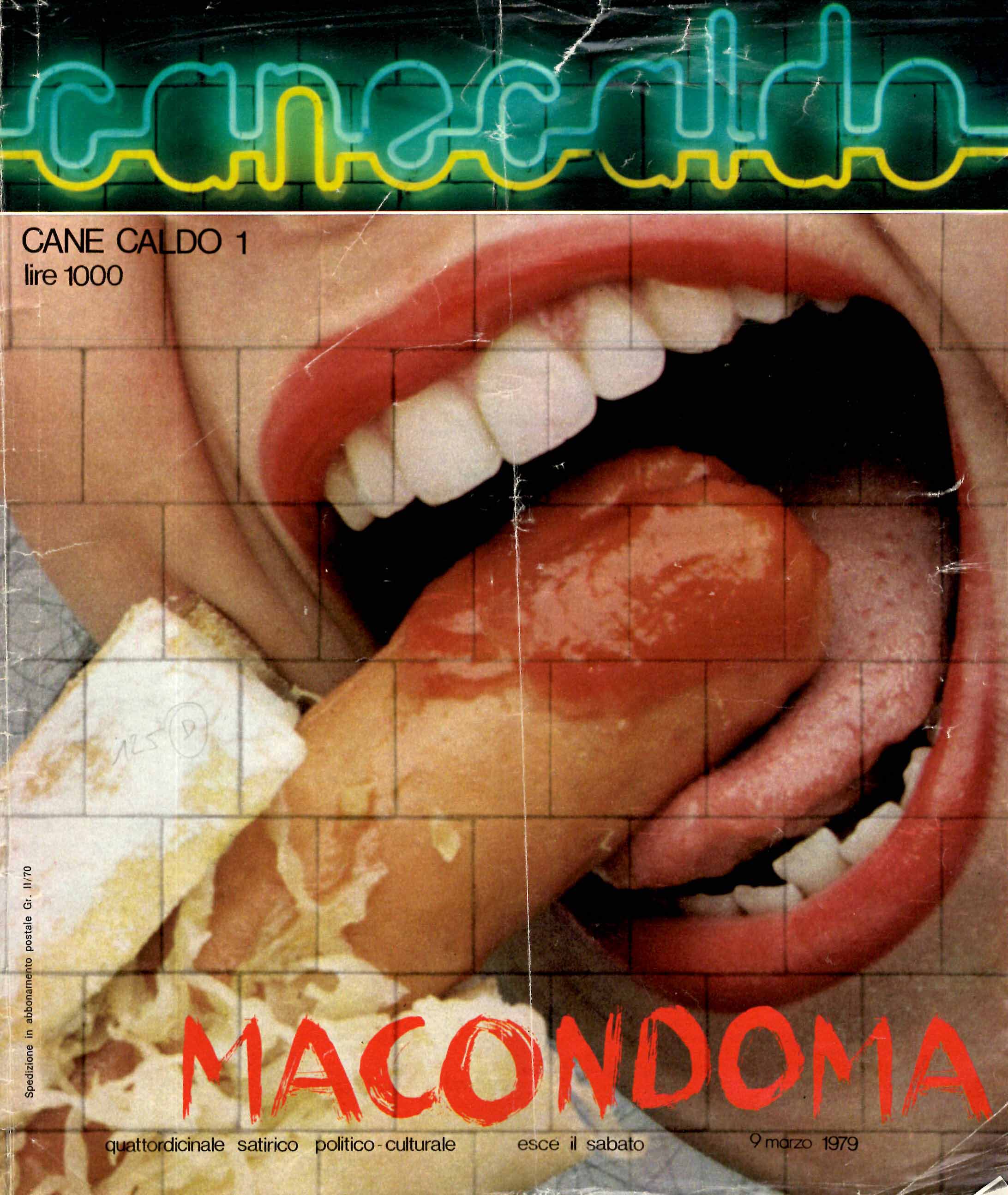 Canecaldo : quattordicinale satirico politico culturale