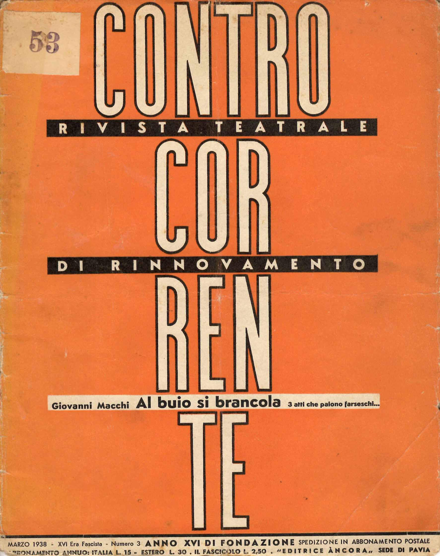 Controcorrente. Rivista teatrale di rinnovamento